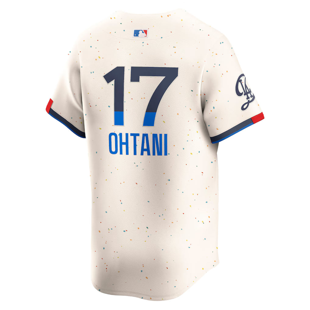 Men's Los Angeles Dodgers Shohei Ohtani Cream City Connect Limited Player Jersey