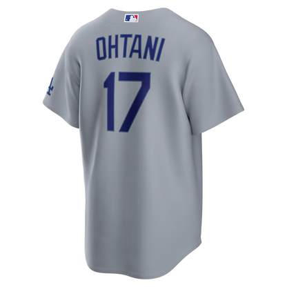 Men's Los Angeles Dodgers Shohei Ohtani Gray Road Stadium Jersey