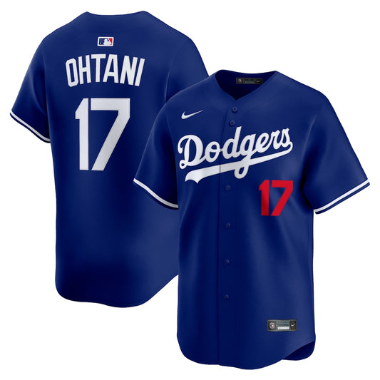 Men's Los Angeles Dodgers Shohei Ohtani Royal Alternate 2 Limited Jersey