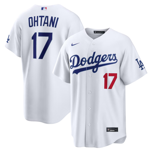 Men's Los Angeles Dodgers Shohei Ohtani White Home Stadium Jersey