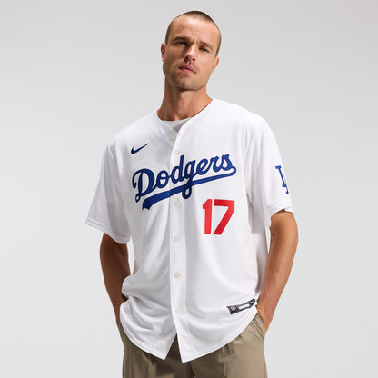 Men's Los Angeles Dodgers Shohei Ohtani White Home Stadium Jersey