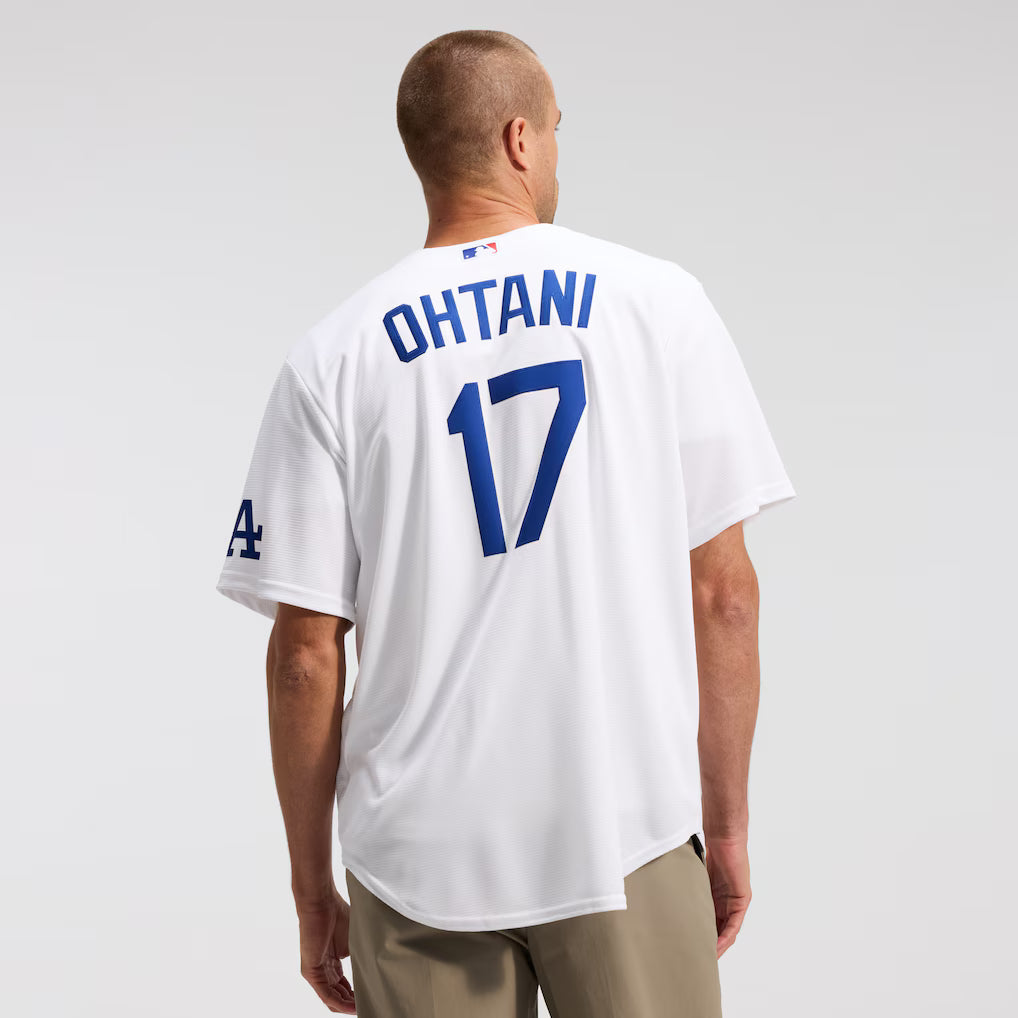 Men's Los Angeles Dodgers Shohei Ohtani White Home Stadium Jersey