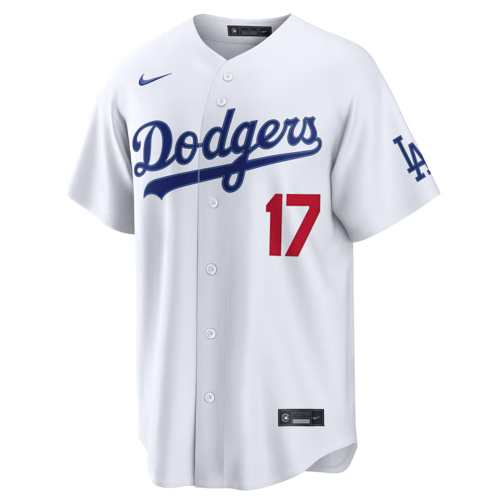 Men's Los Angeles Dodgers Shohei Ohtani White Home Stadium Jersey