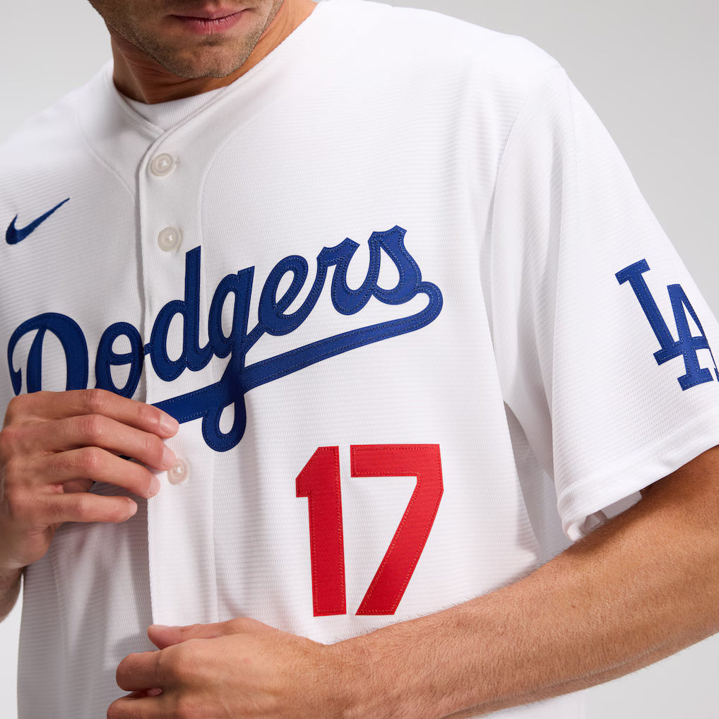 Men's Los Angeles Dodgers Shohei Ohtani White Home Stadium Jersey