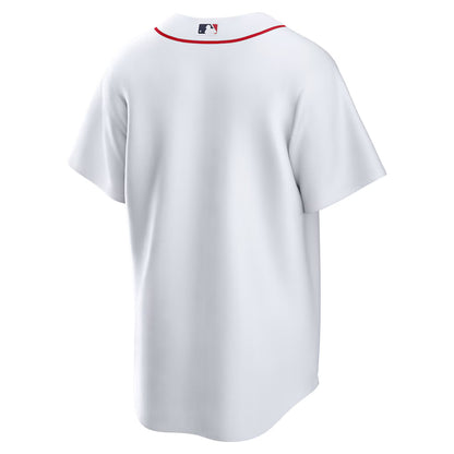 Men's Boston Red Sox White Home Blank Replica Jersey