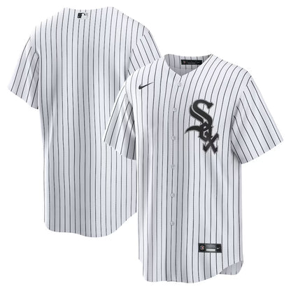 Men's Chicago White Sox White Home Blank Replica Jersey
