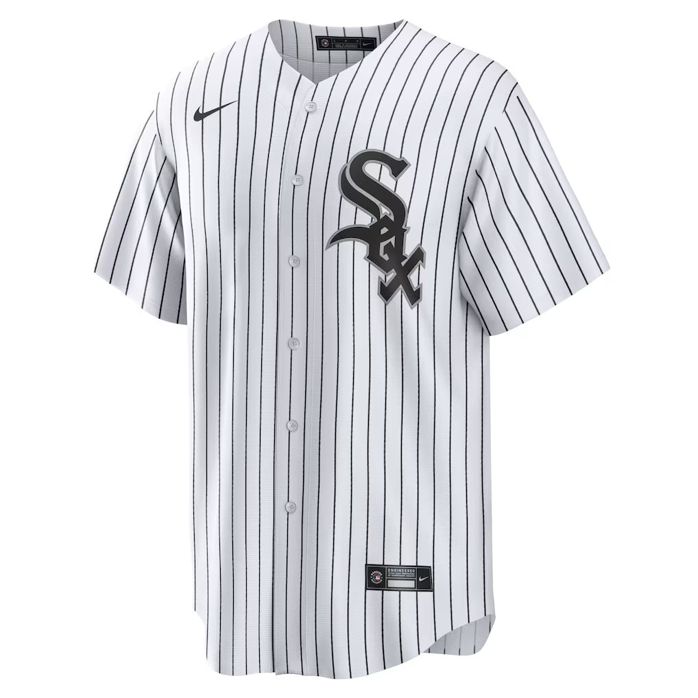 Men's Chicago White Sox White Home Blank Replica Jersey