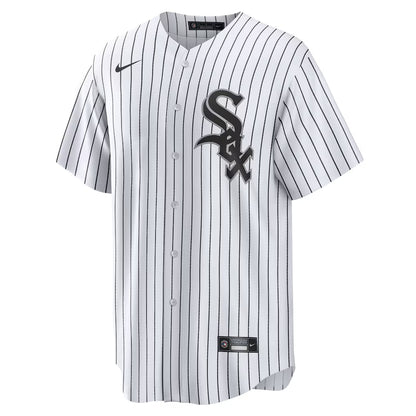 Men's Chicago White Sox White Home Blank Replica Jersey
