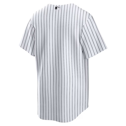 Men's Chicago White Sox White Home Blank Replica Jersey