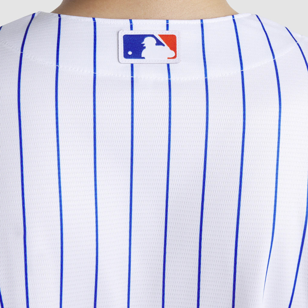 Men's New York Mets White Home Replica Team Jersey