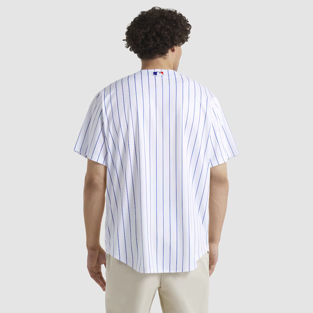 Men's New York Mets White Home Replica Team Jersey