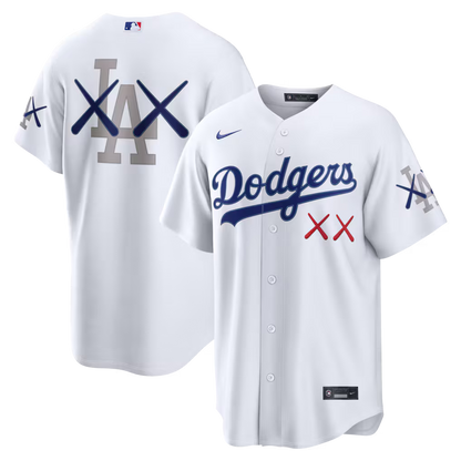 Men's Los Angeles Dodgers White Stadium Jersey