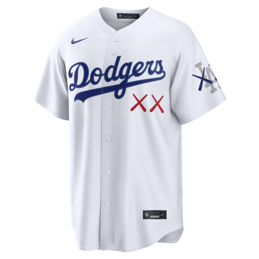 Men's Los Angeles Dodgers White Stadium Jersey