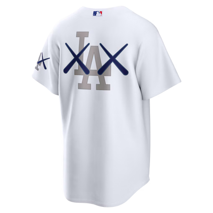 Men's Los Angeles Dodgers White Stadium Jersey