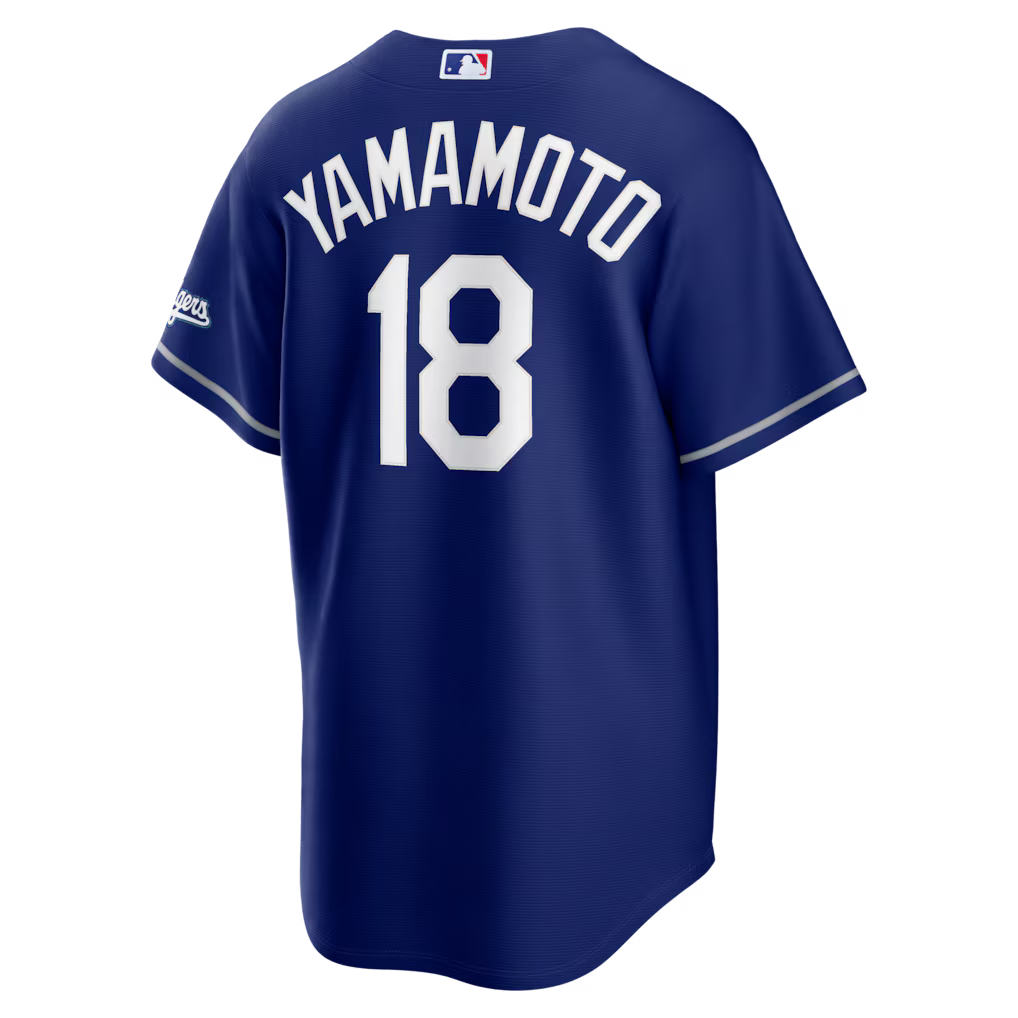 Men's Los Angeles Dodgers Yoshinobu Yamamoto Royal Alternate Stadium Jersey
