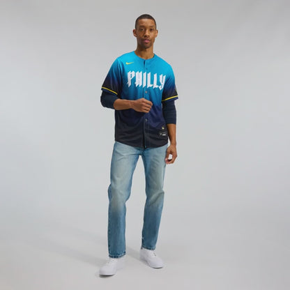 Men's Philadelphia Phillies Navy City Connect Limited Jersey