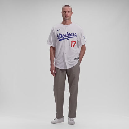 Men's Los Angeles Dodgers Shohei Ohtani White Home Stadium Jersey