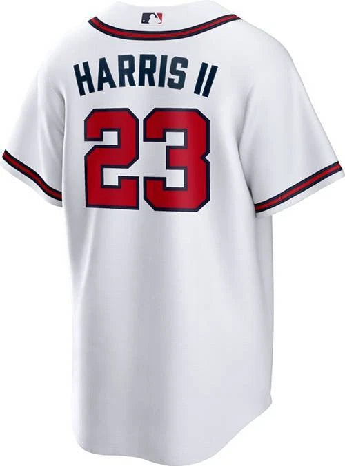 Atlanta Braves Michael Harris II #23 White Home 2026 Official MLB Jersey