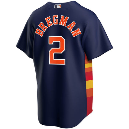 Men's Houston Astros Jose Altuve Navy Alternate 2 Elite Player Jersey