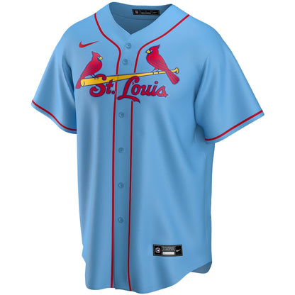 Youth St. Louis Cardinals Yadier Molina Light Blue Alternate Replica Player Jersey