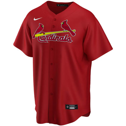 Men's St. Louis Cardinals Yadier Molina Red Alternate Replica Player Name Jersey