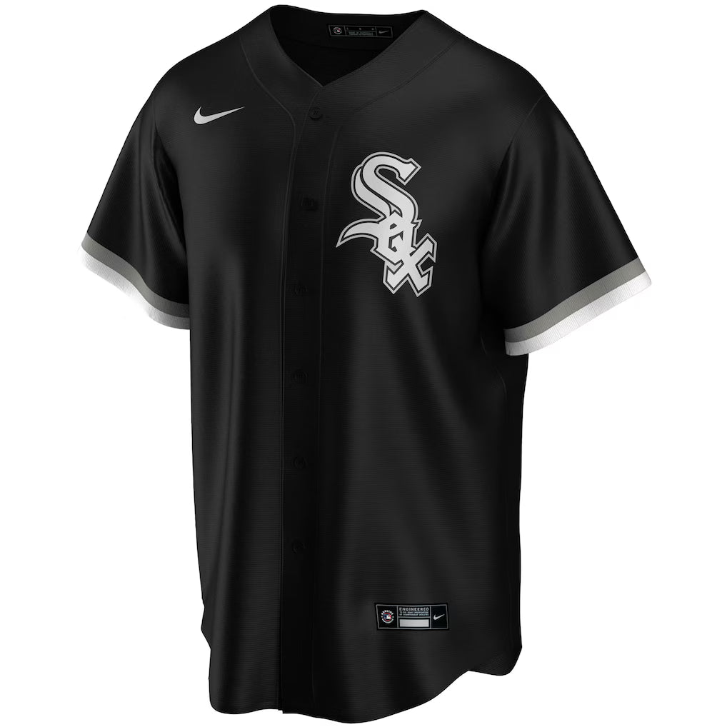 Nike Men's Replica Chicago White Sox Yoan Moncada #10 Cool Base Jersey