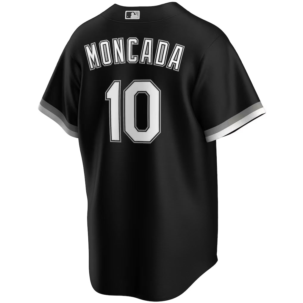 Nike Men's Replica Chicago White Sox Yoan Moncada #10 Cool Base Jersey