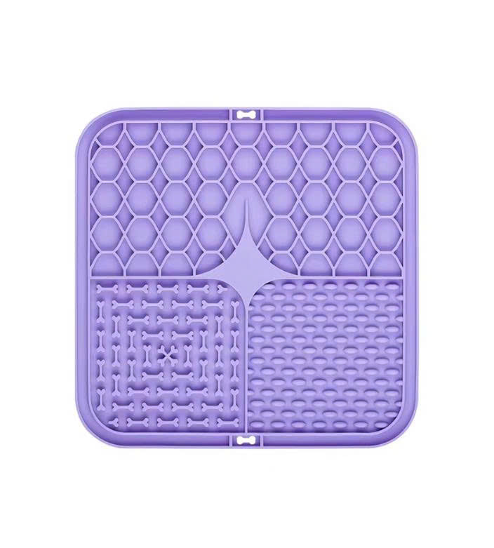Summer Cooling Slow Feeder Pet Licking Mat with Suction Cups