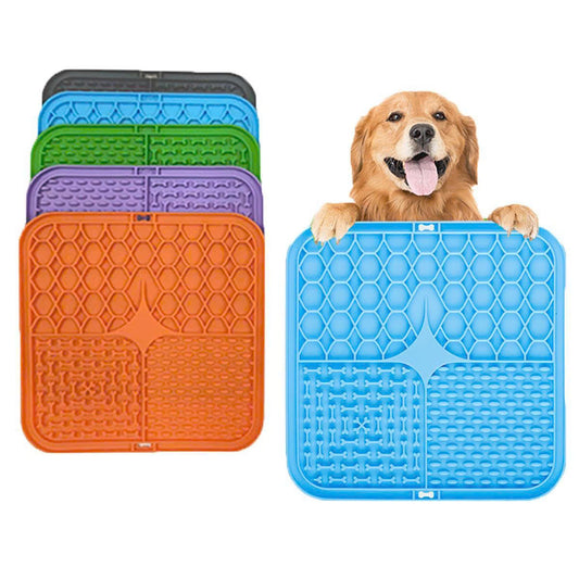Summer Cooling Slow Feeder Pet Licking Mat with Suction Cups
